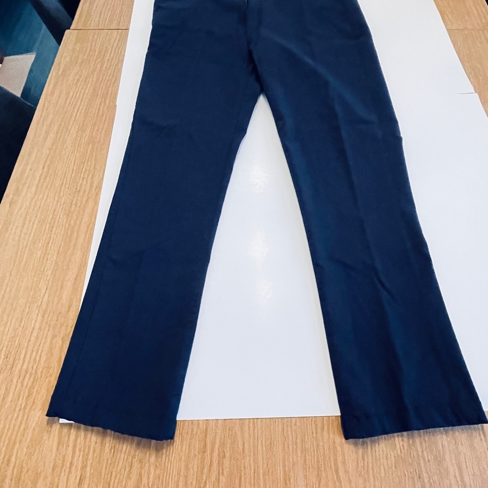 Galaxy By Harvic men’s  Dark Blue Straight Leg dress pants 36X30 slim fit